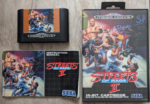Sega mega drive streets of - mega,