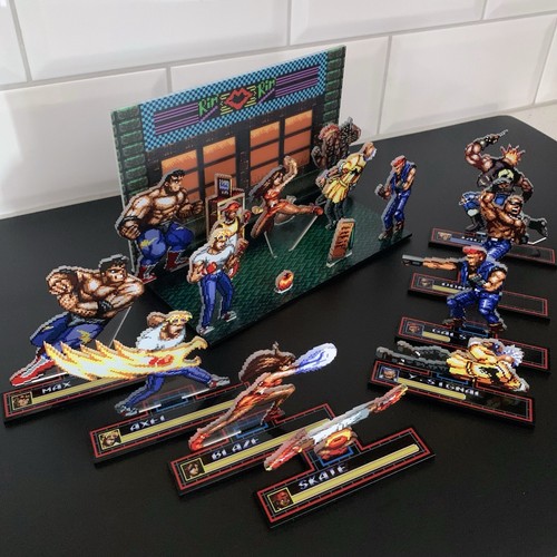 Streets rage 2 diorama - streets, of