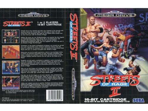 Streets rage mega drive - of,