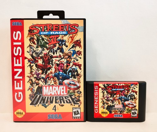 Streets rage x marvel - streets, of