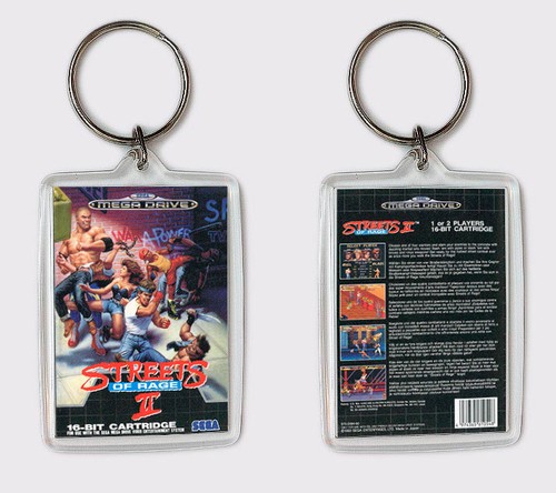 Llavero streets rage mega - llavero,