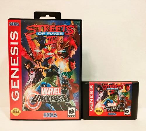 Streets rage x marvel - of, 2